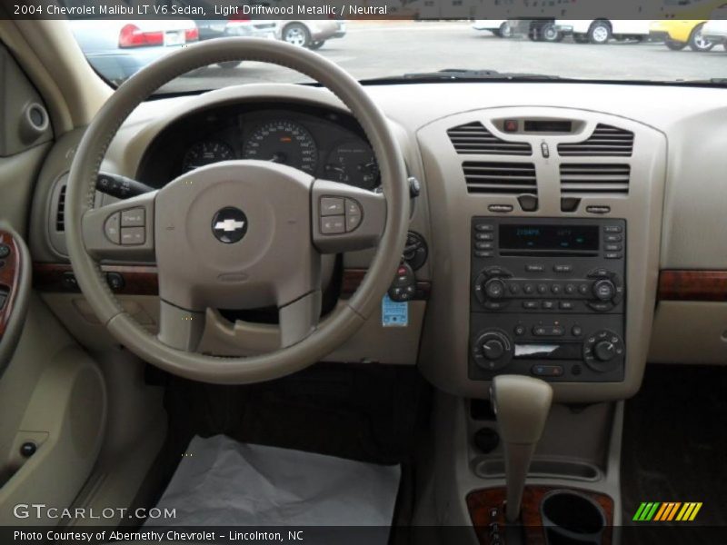 Light Driftwood Metallic / Neutral 2004 Chevrolet Malibu LT V6 Sedan