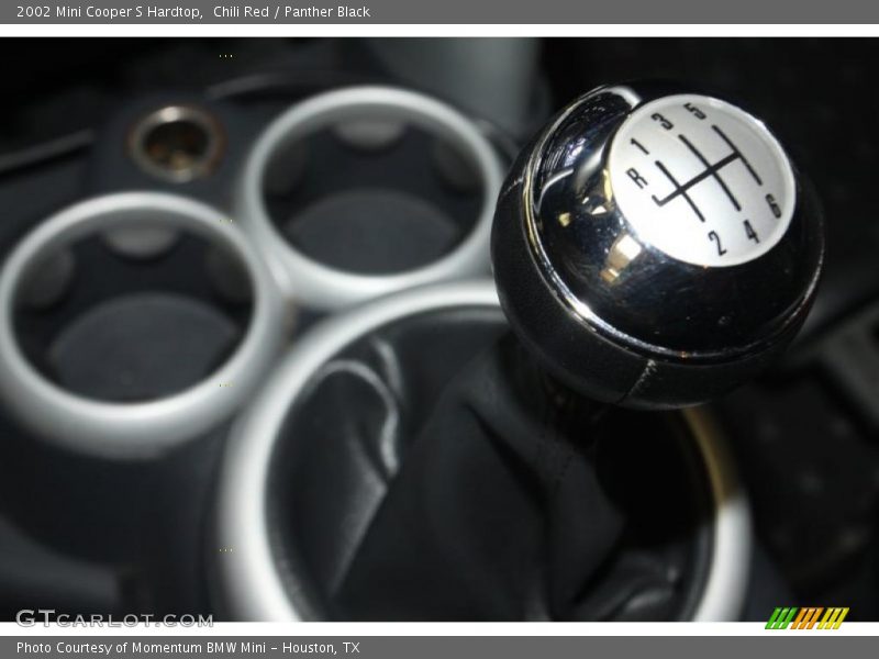 Chili Red / Panther Black 2002 Mini Cooper S Hardtop