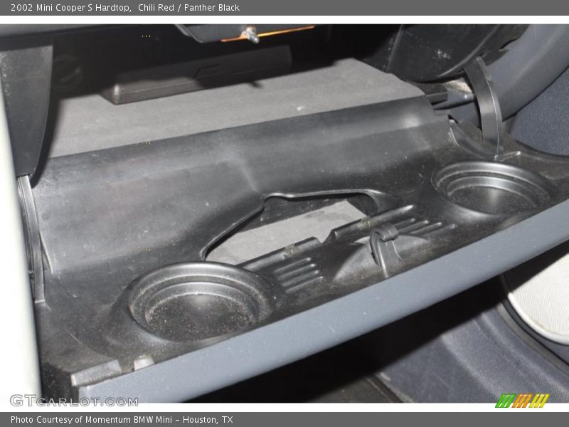 Chili Red / Panther Black 2002 Mini Cooper S Hardtop
