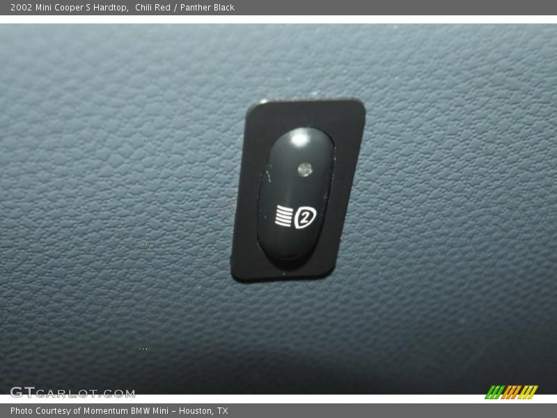 Chili Red / Panther Black 2002 Mini Cooper S Hardtop