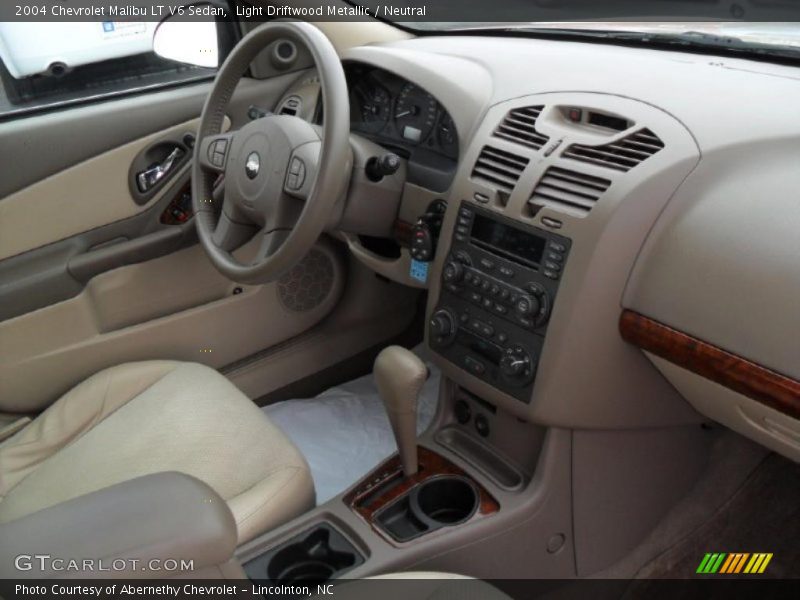 Light Driftwood Metallic / Neutral 2004 Chevrolet Malibu LT V6 Sedan