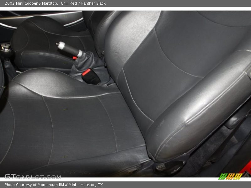 Chili Red / Panther Black 2002 Mini Cooper S Hardtop