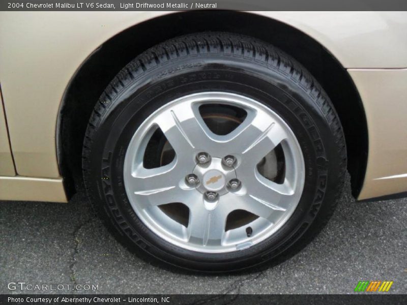 Light Driftwood Metallic / Neutral 2004 Chevrolet Malibu LT V6 Sedan