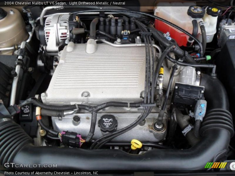 Light Driftwood Metallic / Neutral 2004 Chevrolet Malibu LT V6 Sedan