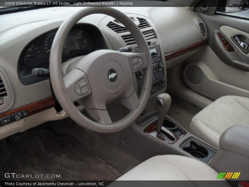 Light Driftwood Metallic / Neutral 2004 Chevrolet Malibu LT V6 Sedan