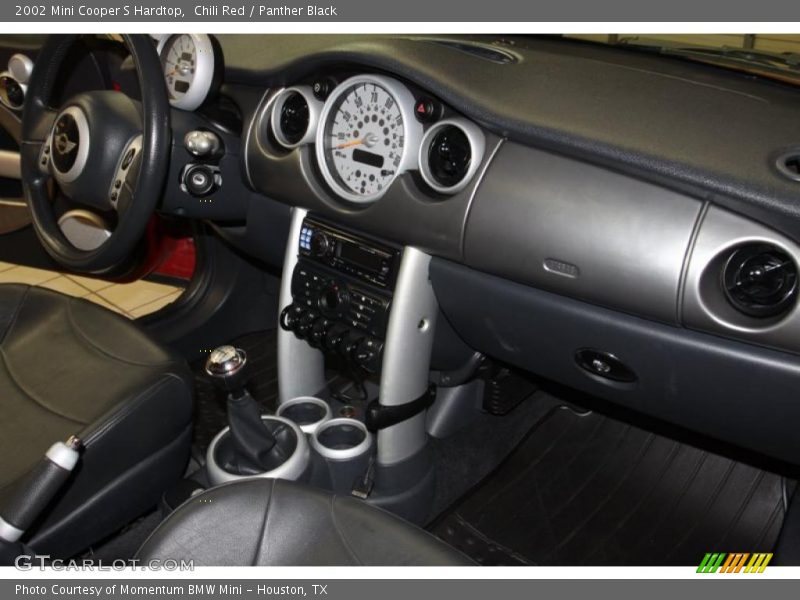 Chili Red / Panther Black 2002 Mini Cooper S Hardtop