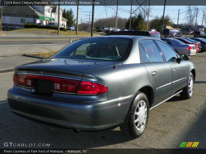 Steelmist Metallic / Medium Gray 2004 Buick Century Standard