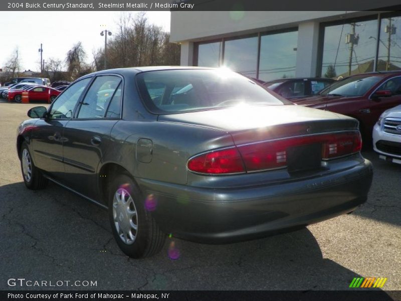 Steelmist Metallic / Medium Gray 2004 Buick Century Standard