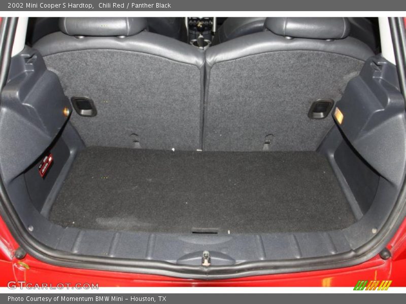 Chili Red / Panther Black 2002 Mini Cooper S Hardtop