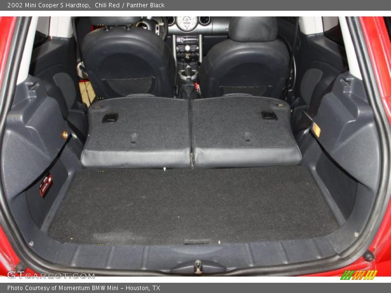 Chili Red / Panther Black 2002 Mini Cooper S Hardtop