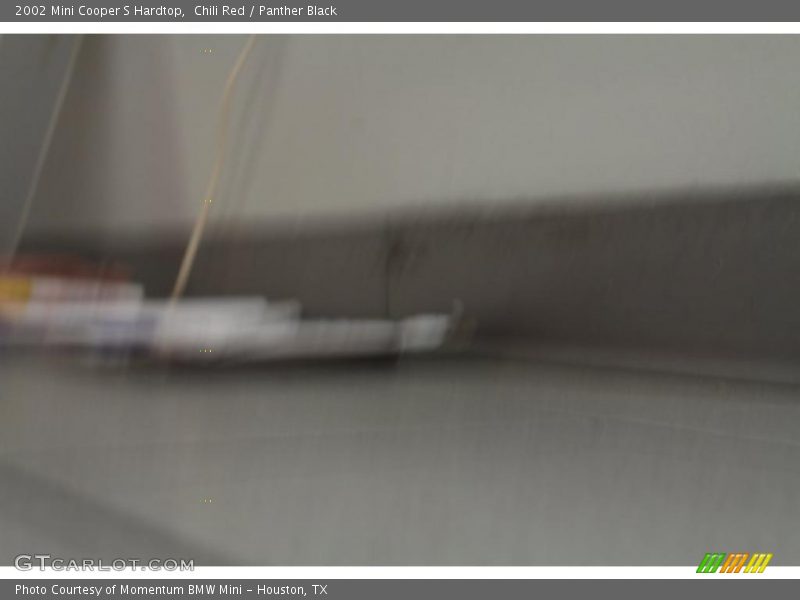 Chili Red / Panther Black 2002 Mini Cooper S Hardtop