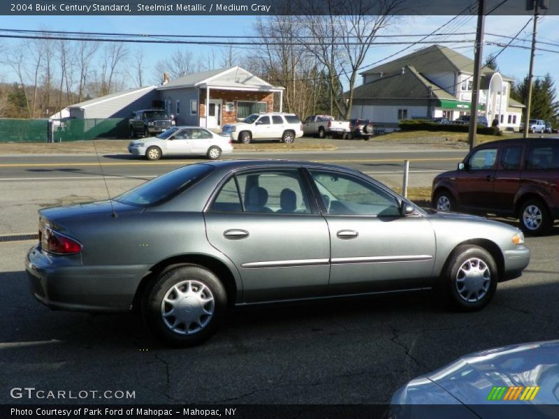 Steelmist Metallic / Medium Gray 2004 Buick Century Standard