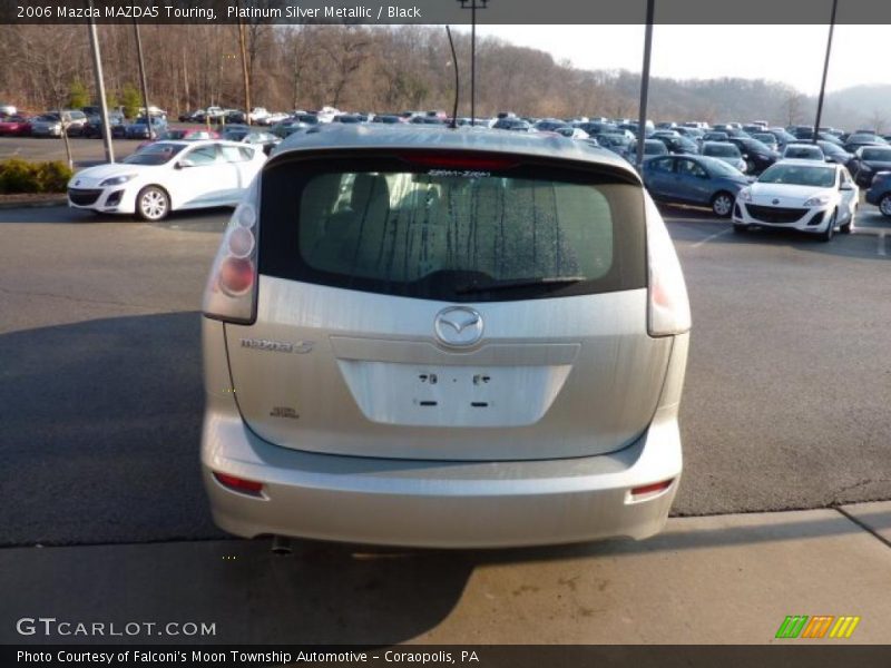 Platinum Silver Metallic / Black 2006 Mazda MAZDA5 Touring