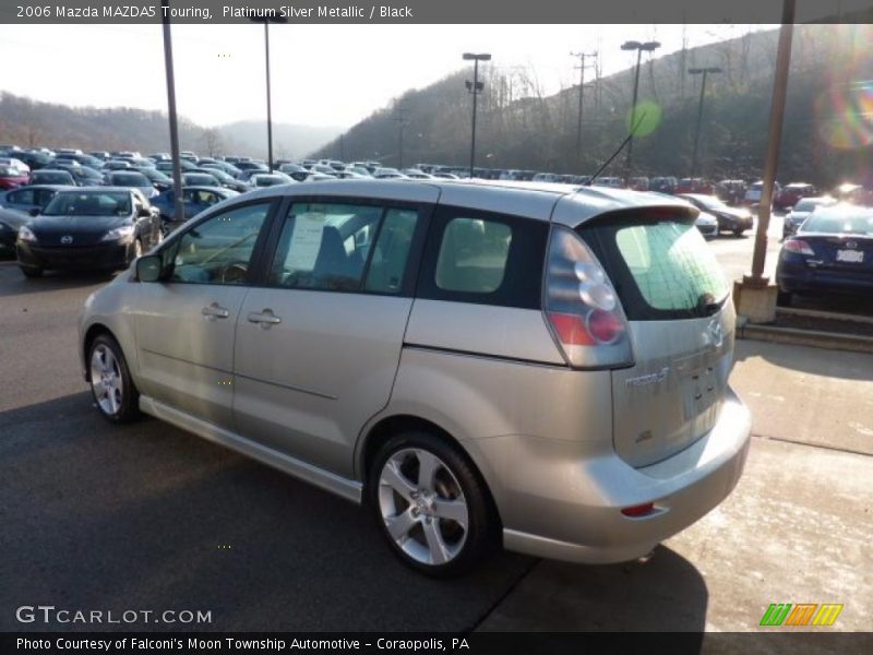 Platinum Silver Metallic / Black 2006 Mazda MAZDA5 Touring