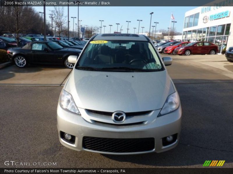 Platinum Silver Metallic / Black 2006 Mazda MAZDA5 Touring