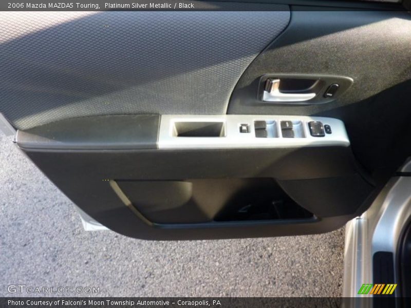 Platinum Silver Metallic / Black 2006 Mazda MAZDA5 Touring
