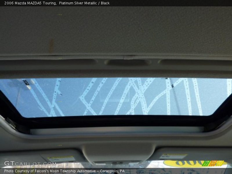 Platinum Silver Metallic / Black 2006 Mazda MAZDA5 Touring