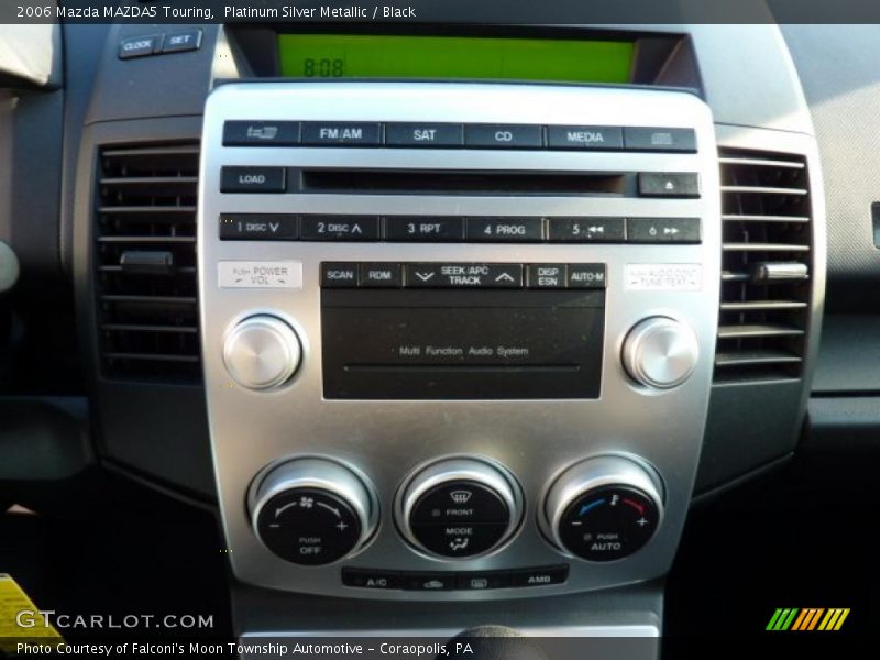 Platinum Silver Metallic / Black 2006 Mazda MAZDA5 Touring