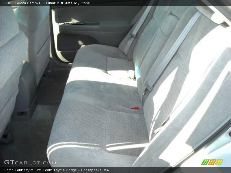 Lunar Mist Metallic / Stone 2003 Toyota Camry LE