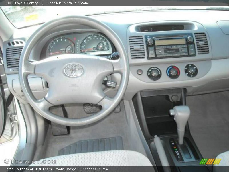 Lunar Mist Metallic / Stone 2003 Toyota Camry LE