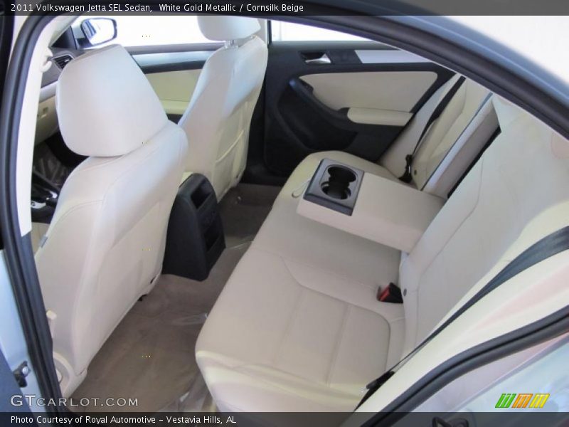 White Gold Metallic / Cornsilk Beige 2011 Volkswagen Jetta SEL Sedan