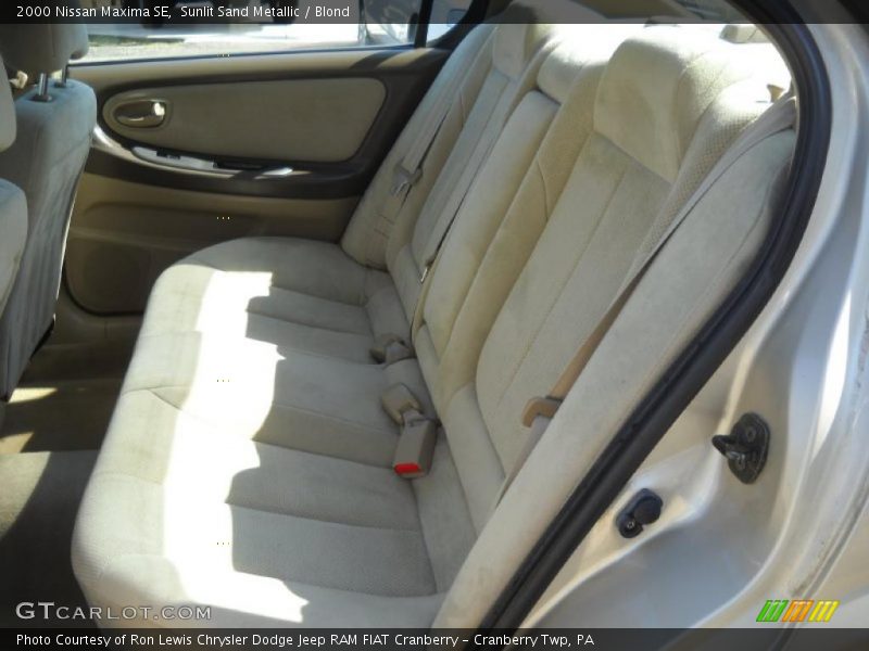 Sunlit Sand Metallic / Blond 2000 Nissan Maxima SE