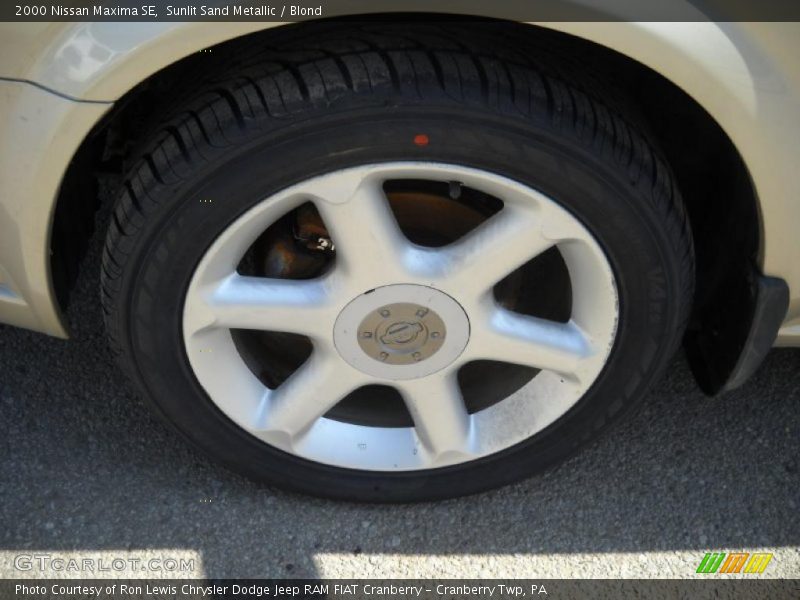 Sunlit Sand Metallic / Blond 2000 Nissan Maxima SE