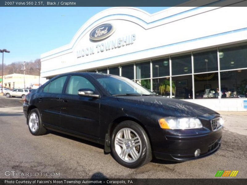 Black / Graphite 2007 Volvo S60 2.5T