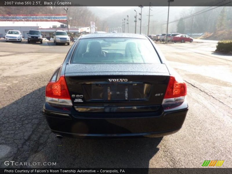 Black / Graphite 2007 Volvo S60 2.5T