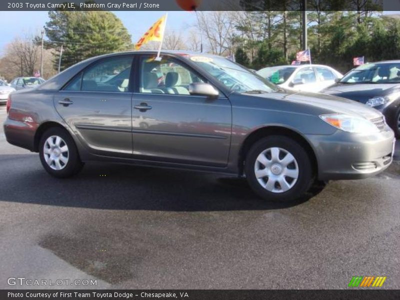Phantom Gray Pearl / Stone 2003 Toyota Camry LE