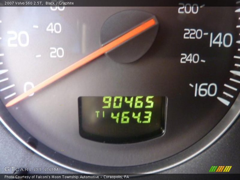 Black / Graphite 2007 Volvo S60 2.5T