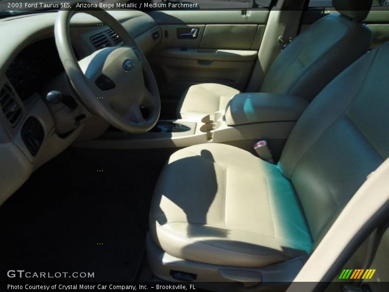 Arizona Beige Metallic / Medium Parchment 2003 Ford Taurus SES