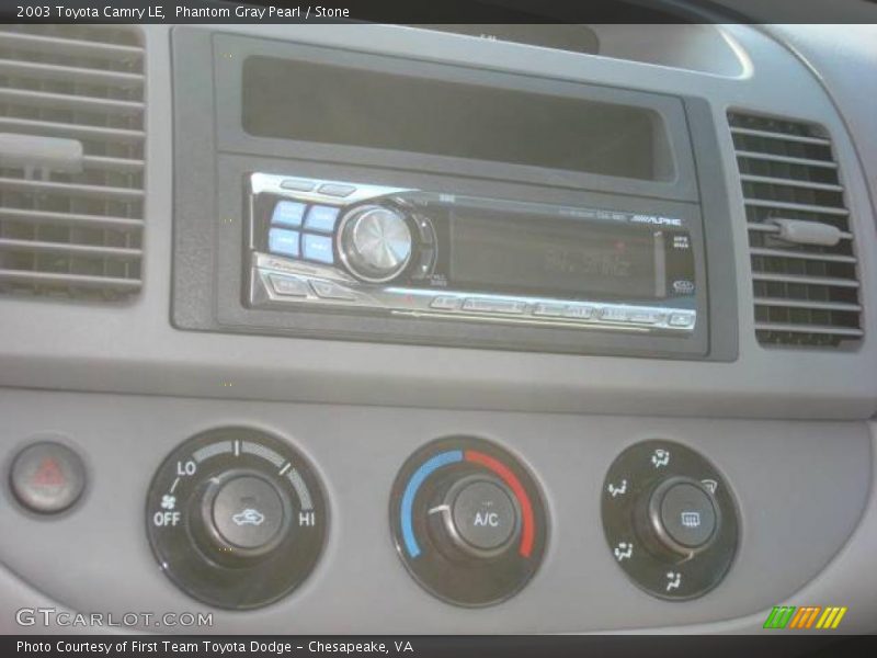 Phantom Gray Pearl / Stone 2003 Toyota Camry LE