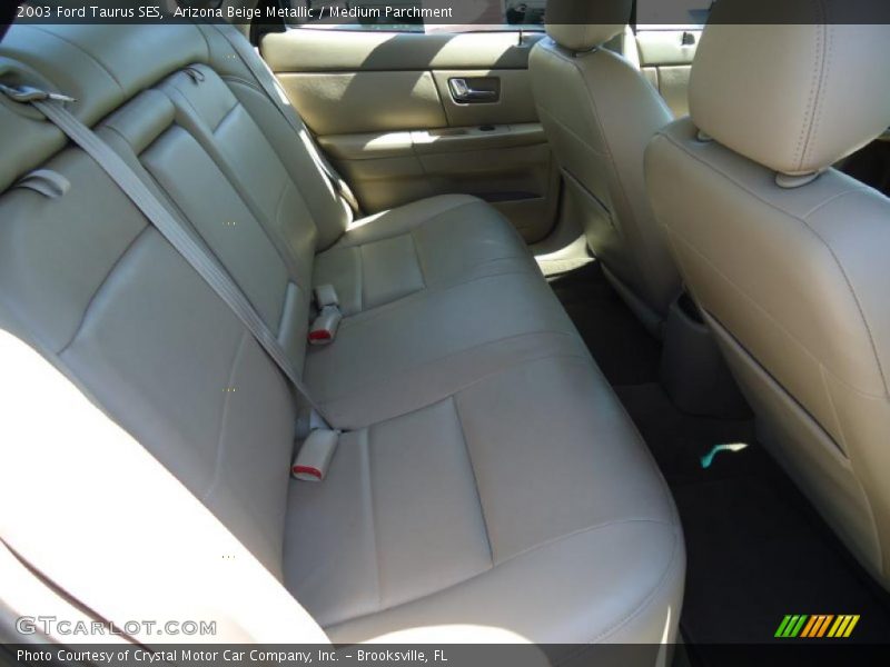 Arizona Beige Metallic / Medium Parchment 2003 Ford Taurus SES