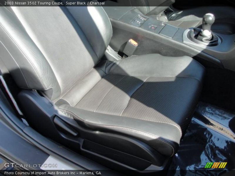 Super Black / Charcoal 2003 Nissan 350Z Touring Coupe