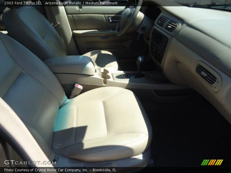 Arizona Beige Metallic / Medium Parchment 2003 Ford Taurus SES