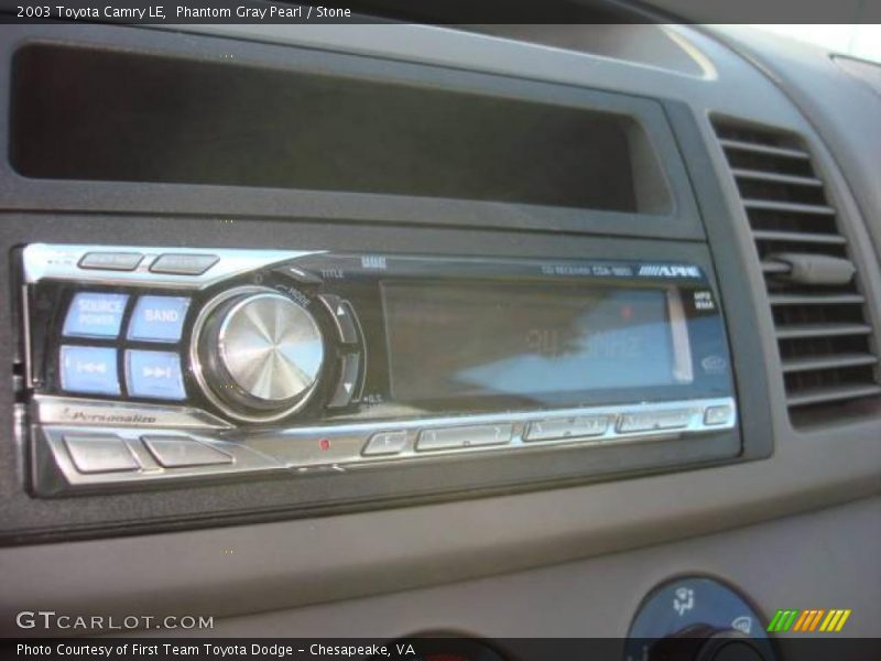 Phantom Gray Pearl / Stone 2003 Toyota Camry LE