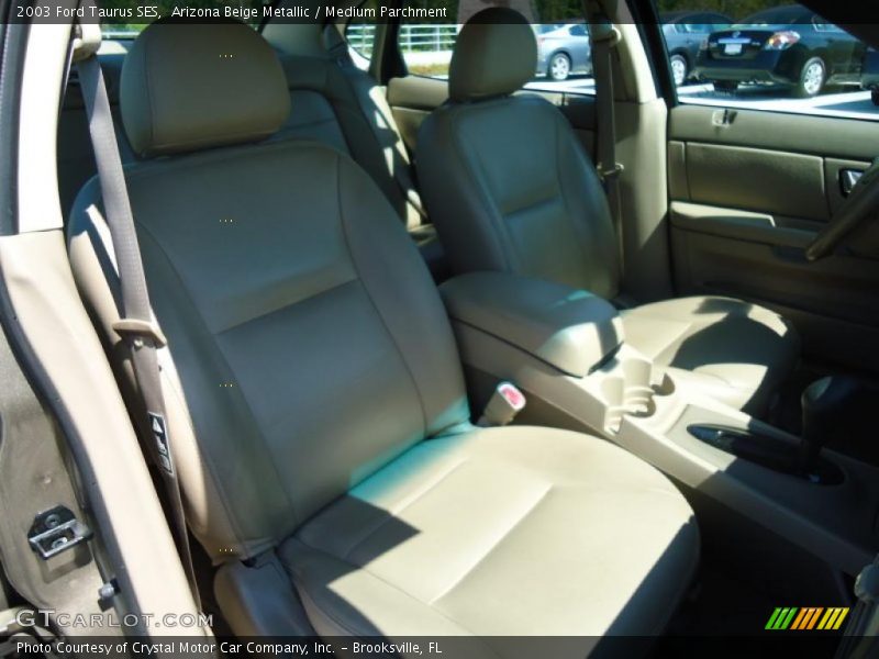 Arizona Beige Metallic / Medium Parchment 2003 Ford Taurus SES