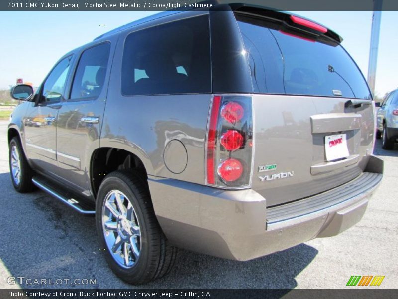 Mocha Steel Metallic / Cocoa/Light Cashmere 2011 GMC Yukon Denali