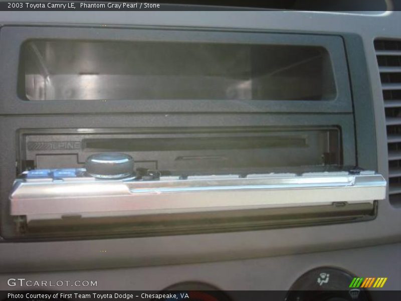 Phantom Gray Pearl / Stone 2003 Toyota Camry LE