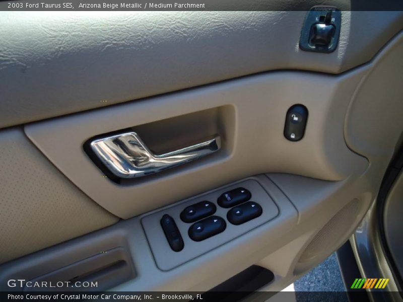 Arizona Beige Metallic / Medium Parchment 2003 Ford Taurus SES