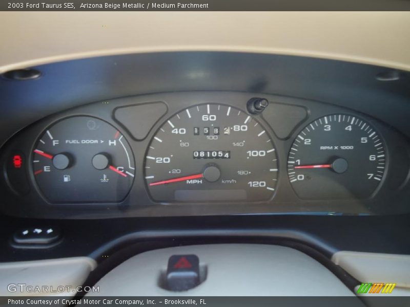  2003 Taurus SES SES Gauges