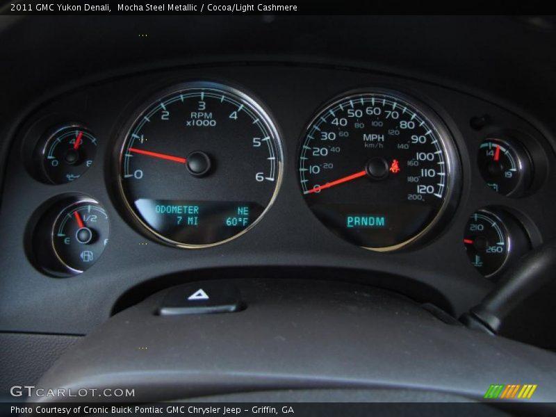 Mocha Steel Metallic / Cocoa/Light Cashmere 2011 GMC Yukon Denali