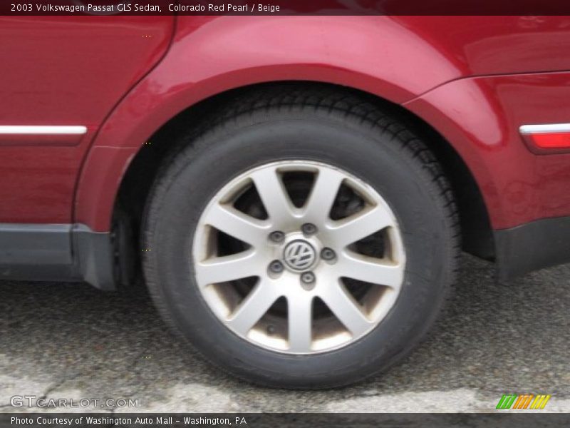 Colorado Red Pearl / Beige 2003 Volkswagen Passat GLS Sedan