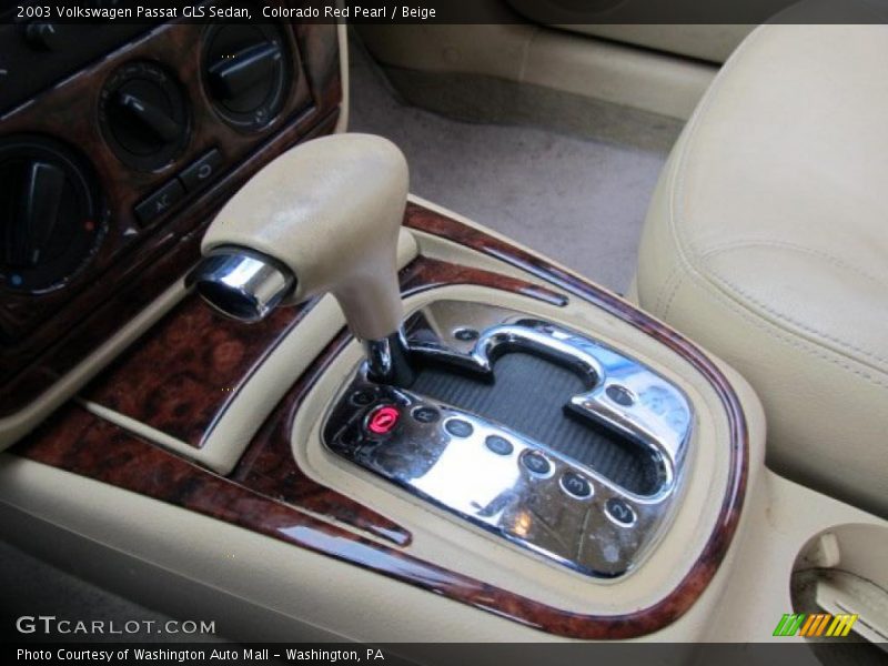 Colorado Red Pearl / Beige 2003 Volkswagen Passat GLS Sedan