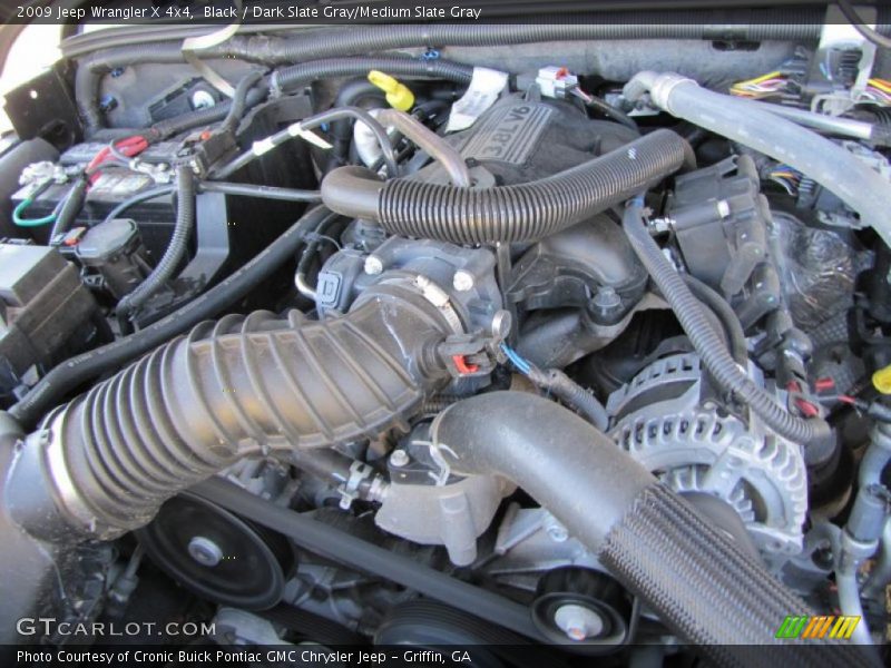 Black / Dark Slate Gray/Medium Slate Gray 2009 Jeep Wrangler X 4x4