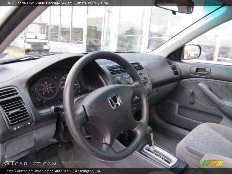  2004 Civic Value Package Sedan Gray Interior