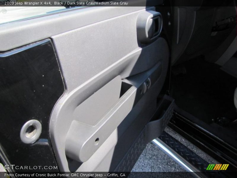 Black / Dark Slate Gray/Medium Slate Gray 2009 Jeep Wrangler X 4x4