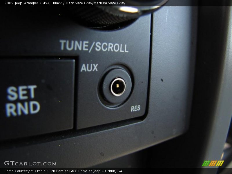 Black / Dark Slate Gray/Medium Slate Gray 2009 Jeep Wrangler X 4x4