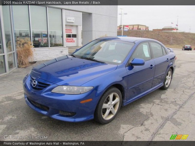 Lapis Blue Metallic / Black 2005 Mazda MAZDA6 i Sport Hatchback